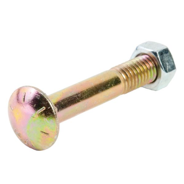 GR8 3/8" x 2-1/4" Carriage Bolt, Lock Nut